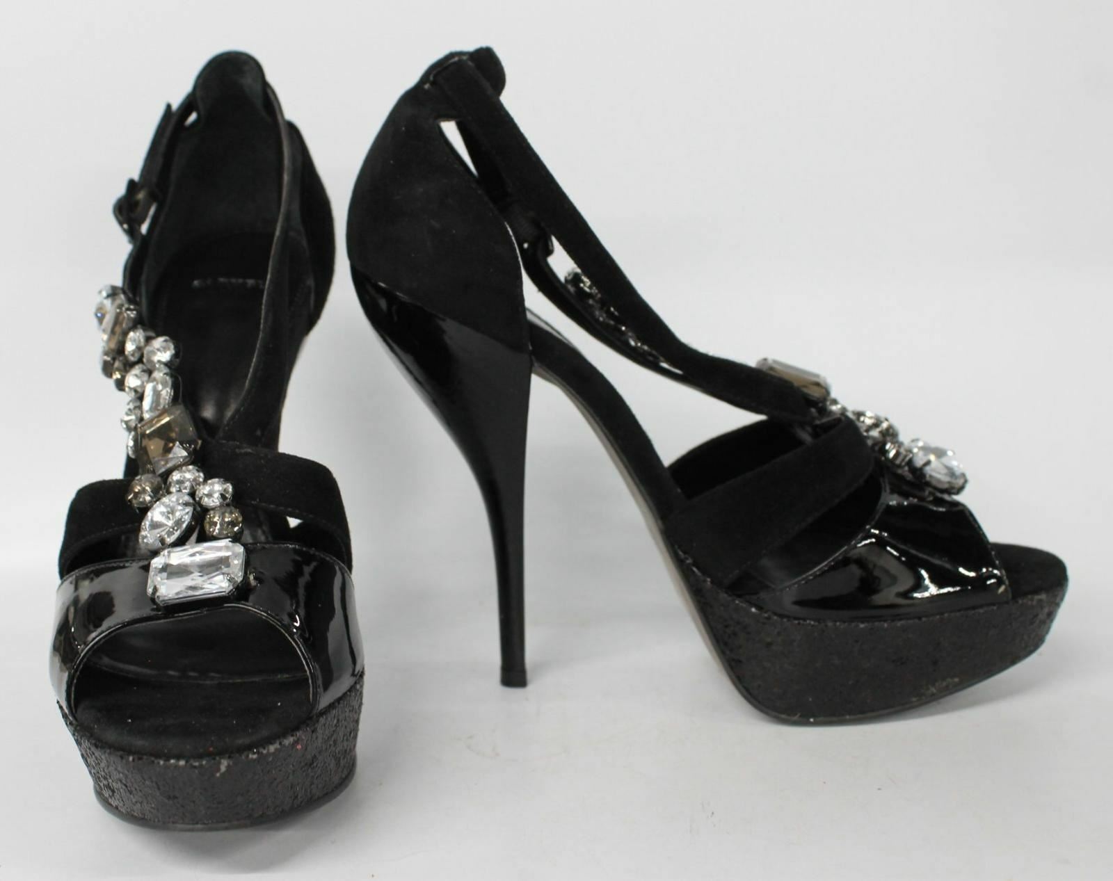 Carvela DONNA NERO CAMOSCIO GIOIELLO CON TACCO ALTO PLATEAU UK7 EU40 migliore vendita Carvela Carvela Carvela DONNA NERO CAMOSCIO GIOIELLO CON TACCO ALTO PLATEAU UK7 EU40 promozioni eccitanti