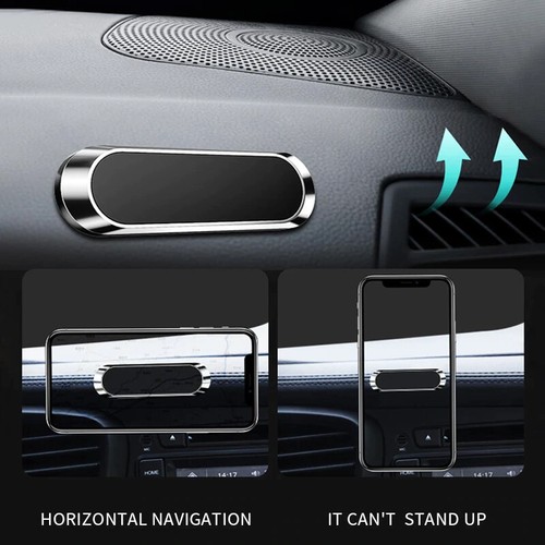 Universal Magnetic Car Mobile Phone Holder Desk Dashboard Mount Stand Bracket UK - Picture 3 of 8