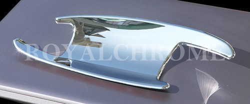 AU STOCK 2 X CHROME Door Handle SHELLS Cups Inserts for Mercedes CL Class C216 - Imagen 5 de 6