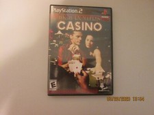 HIGH ROLLERS CASINO 2004 Playstation 2 COMPLETE w/ Case & Manual TESTED