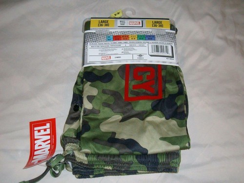 Marvel Men's Sleep Pant The Punisher No Mercy Camoflauge Mens Large New w/ Tag - Picture 2 of 2