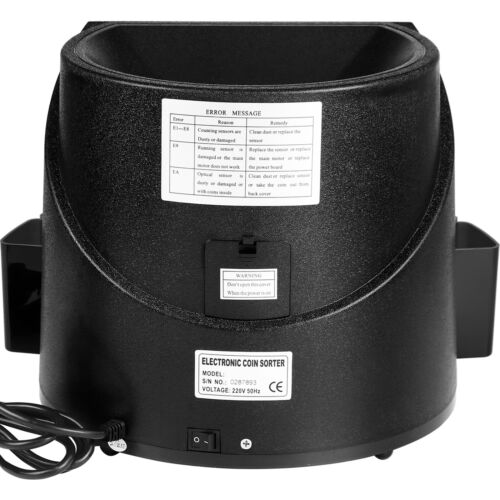 VEVOR Compteuse de Pièces en Euro à LED avec Fonction de Tri 8 Boîtes Collecte - Picture 11 of 12
