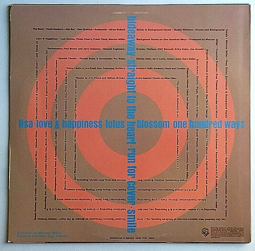 DAVID SANDBORN - Straight To The Heart - Vinyl LP Warner Bros W1 25150 Jazz - Picture 2 of 4