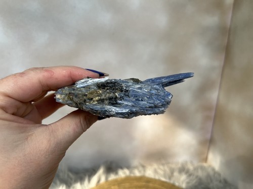 Blue Kyanite, Mica and Quartz Specimen - Imagen 11 de 15