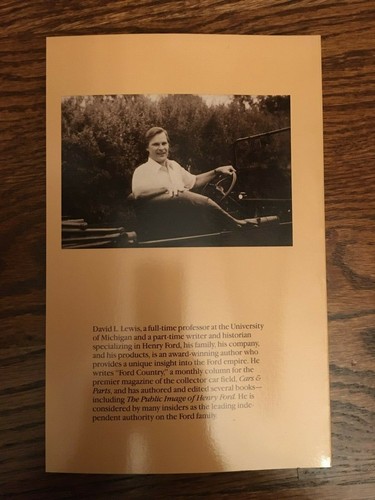 FORD COUNTRY Book by David L. Lewis Amos Press 1987 Henry Edsel Mustang Model T - Picture 10 of 10