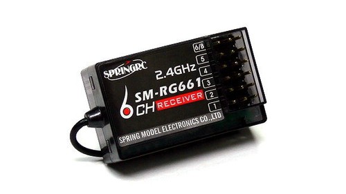 SPRINGRC G61A 2.4GHz 6ch RC Model Transmitter & Receiver (Mode1) TS877 - Picture 5 of 5