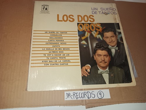 Los Dos Oros Lp Original Musica Mexicana Duetos - Picture 3 of 4