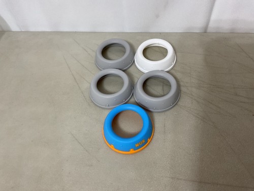 NUK Baby Bottle Parts Rings, Caps, Replacement Pieces No Nipples Handles Cups - Picture 10 of 19