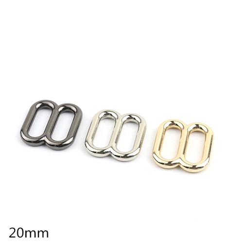 Rechteckiger Metallschieber Gurtschieber Gurtbandversteller 20mm 25mm 32mm 38mm - Picture 4 of 13