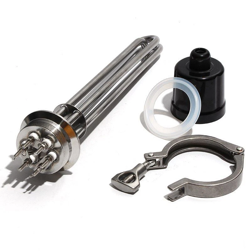 Water Heater Brewing 2Tri Clamp Flange 3KW 4.5KW 6KW 9KW 12KW Heating  Element | eBay