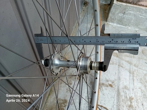 RUOTA POSTERIORE VINTAGE x TUBOLARE ° CAMPAGNOLO RECORD-MAVIC ° 6/7 Vel. EROICA - Foto 9 di 16