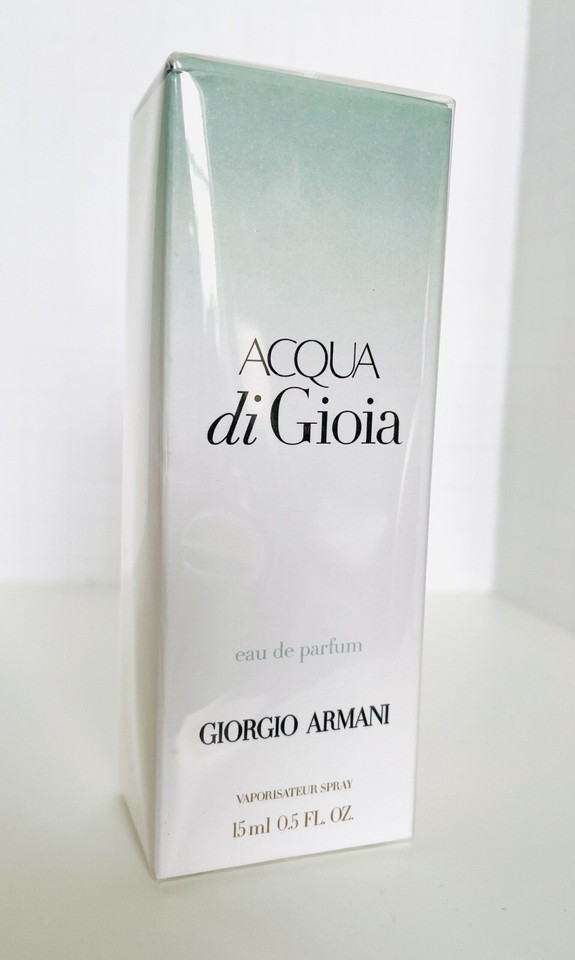 Armani ACQUA DI GIOIA Perfume Spray EDP 15ml/0.5oz NEW SEALED