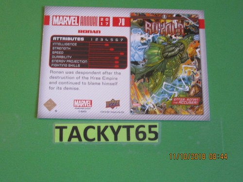Marvel Annual 2017 tarjeta(s) base única(s) nueva(es) que eliges - Imagen 168 de 212