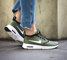 Nike WMNS Air Max Thea Ultra FK Flyknit Green White Women Nike WMNS Air Max Thea Ultra FK Flyknit Green White Women