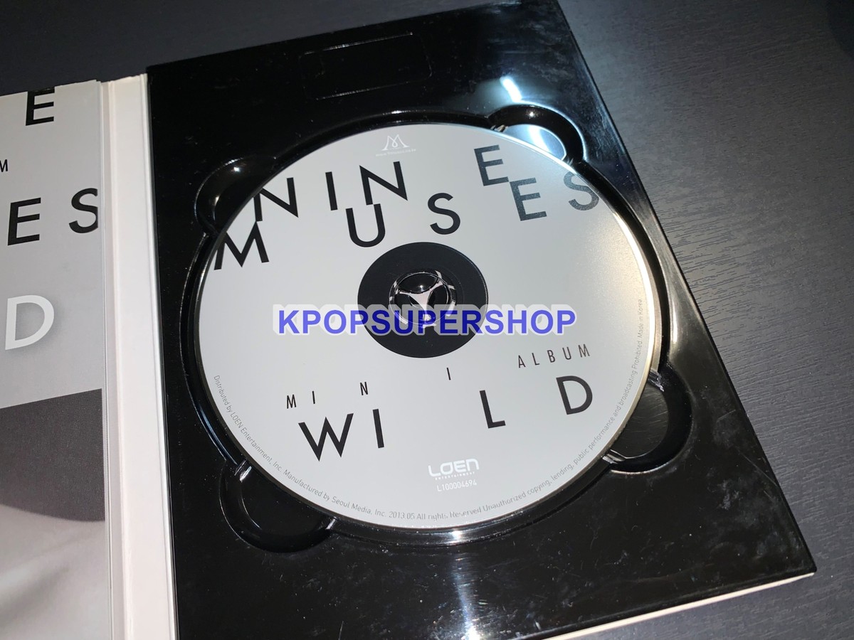 Nine Muses 2nd Mini Album Wild CD Photobook Great OOP Rare Second
