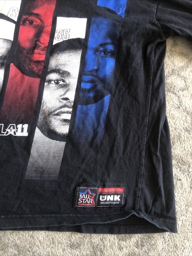 T-shirt NBA All Star UNK 2011 *SMALL-* GUC - maglietta basket LA - Kobe - Lebron - Foto 5 di 17