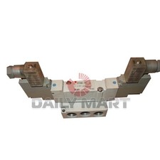 SMC NEW SY7240-5DZ-03 PLC DBL SOL, BAST MOUNT VALVE, DIN SY7000, RUBBER SEAL