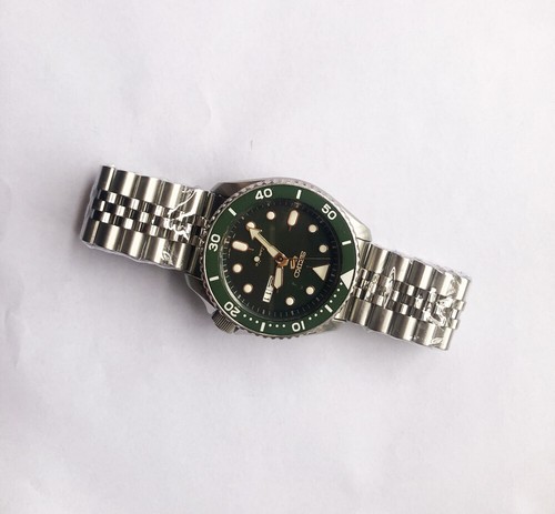 Correa de correa de reloj de acero inoxidable Jubilee de 22 mm para Seiko 5 SRPD53K1 SRPD53 - Imagen 4 de 12