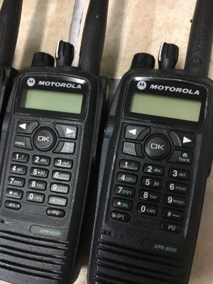 12) Motorola XPR6550 VHF 136-174mhz Radios AAH55JDH9LA1AN