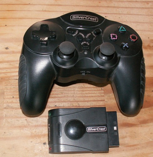 Silver Crest Gaming Controller wireless mit Turbofunktion für PS2 Playstation 2 - Bild 2 von 4
