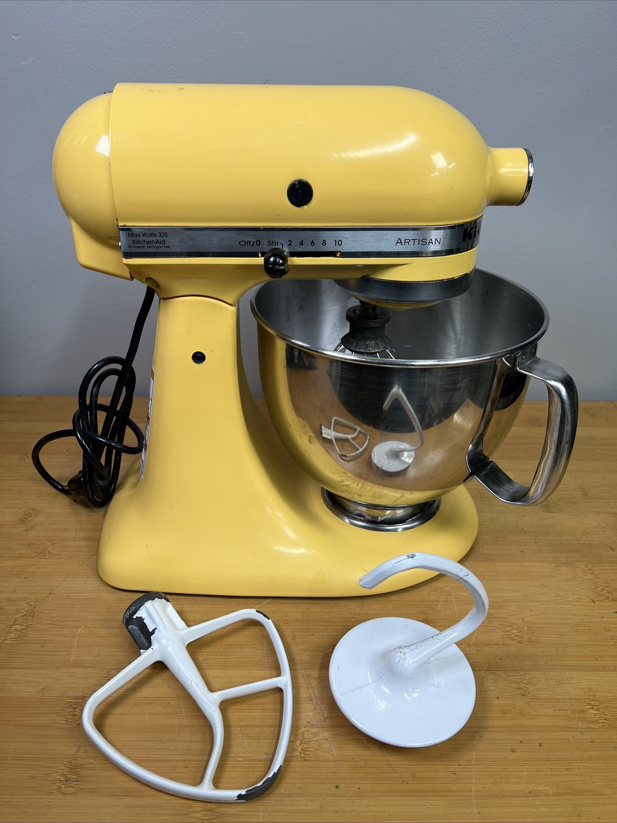 kitchenaid stand mixer yellow