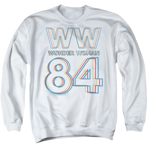 Wonder Woman 1984 "3D Hype Logo" Pullover Hoodie, Sweatshirt or Long Sleeve Tee - Picture 8 of 9