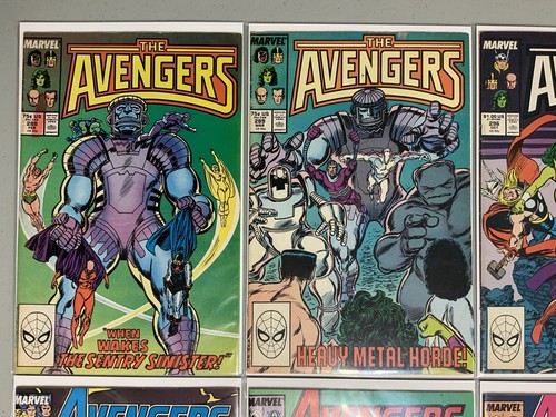 ┥Lote clave MCU Avengers #288 289 296 305 306 308 (1988) en muy buen estado (8.0) - Imagen 2 de 5
