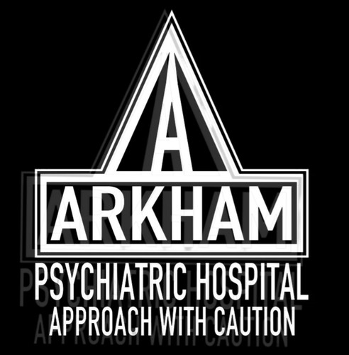 Prison Jumpsuit, Arkham Asylum, Halloween Costume, Cosplay, Unisex, Black.  - Picture 2 of 3