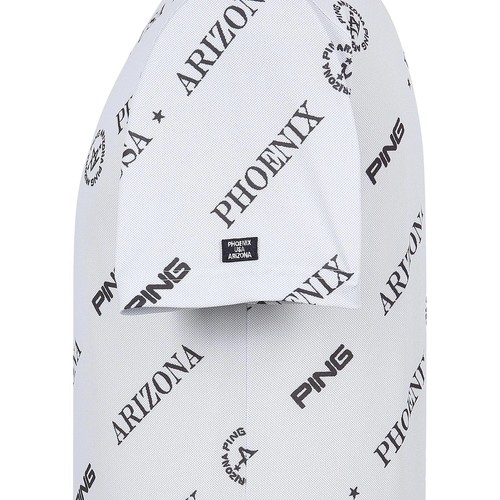 Genuine PING Mens Arizona Cara Short Sleeve T-Shirt  - Foto 4 di 9