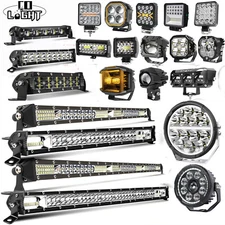 COLIGHT LED Light Bar Spot Flood Offroad Roof Lights Driving Lamp Trucks 4WD 12V