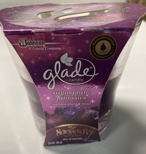 GLADE CANDLES SUGARPLUM FANTASIES DISNEY’S THE NUTCRACKER & THE FOUR REALMS - Picture 3 of 7