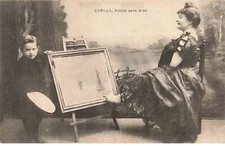 Show - Circus - Camilla, Artist Painter Without Arms