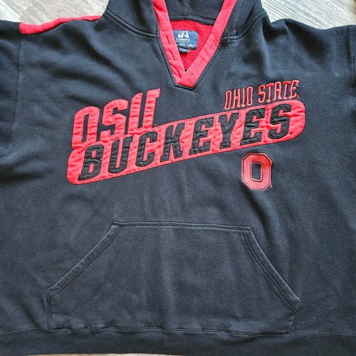 J America Hoodie Herren Gr. 4XL Oversize Ohio State OSU Buckeyes Sweatshirt Vintage - Bild 6 von 14
