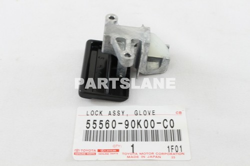 Toyota Land Cruiser FZJ71 FZJ78 FZJ79 OEM Glove Box Door Lock 55560-90K00-C0 - Foto 3 di 3