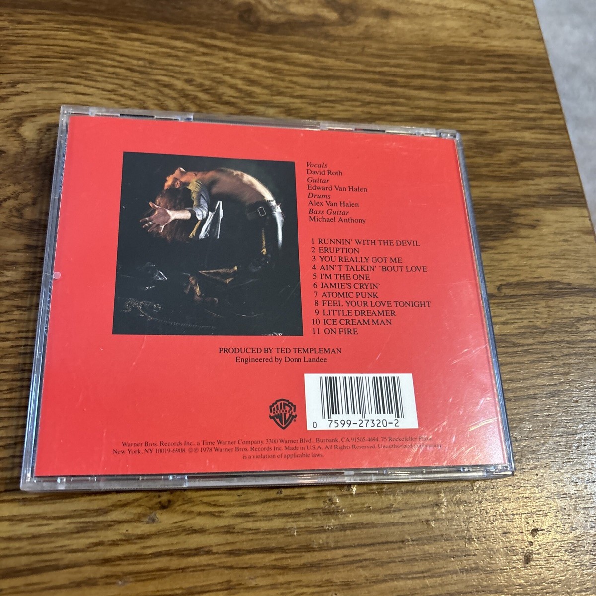 Van Halen Self Titled CD S/T Warner Bros 1978, 3075-2 | eBay Van Halen Self Titled CD S/T Warner Bros 1978, 3075-2 | eBay