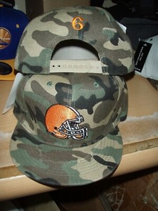 cleveland browns camo hat