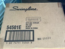 Swingline Standard Black Desktop Stapler 545, Lot of 12 (54501E)