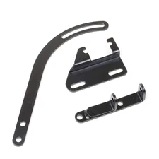 Small Block Chevy Black SWP Alternator Bracket SBC 283 327 350 Short Water Pump