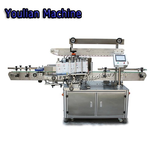 Máquina etiquetadora automática de doble cara para labrador de botellas cuadrado / redondo 2 en 1 - Imagen 2 de 6