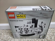 New Sealed LEGO Ideas Disney Steamboat Willie 21317 In Hand Free Shipping