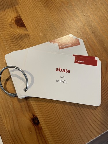 Barron's SAT Vocabulary Flashcards: 500 Cards 3rd Edition - Bild 4 von 4