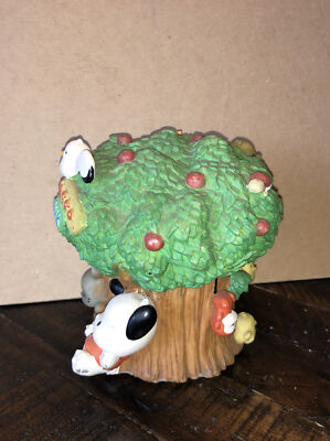 Rare Vintage Sanrio Pochacco Tree of Friends Resin Coin Bank