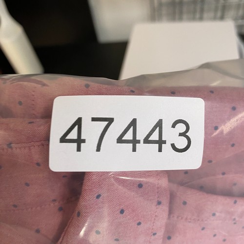 Bonobos Shirt Mens Large Pink Office Work Short Sleeve Slim Fit Stretch - Bild 13 von 13