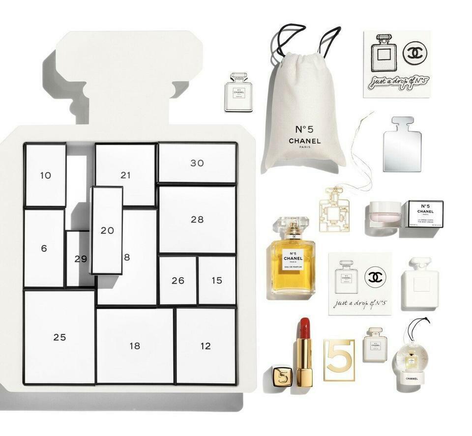 Chanel SOLD OUT EVERYWHERE 2021 Advent Calendar with 27 Chanel SOLD OUT EVERYWHERE 2021 Advent Calendar with 27