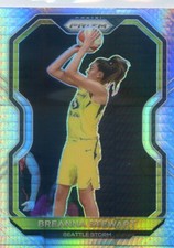 2021 Panini WNBA Prizm BREANNA STEWART #85 SILVER HYPER PRIZM STORM LIBERTY