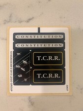 LEGO STICKER SHEET for 79111 Constitution Train Chase, New & Genuine!