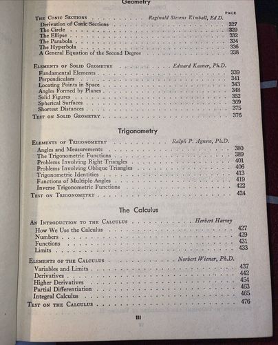 4 Volume Set Practical Mathematics by Reginald Stevens Kimball, 1955 Wm H Wise - Picture 9 of 16