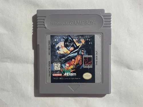 Batman Forever (Nintendo Game Boy, 1995) - Cartridge Only - Tested