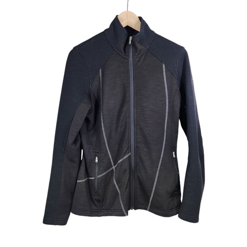 Spyder Women's Bandita Mid Weight Stryke Fleece Jacket Black Size M Black - Picture 8 of 8
