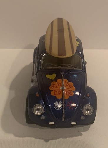 Schylling's Diecast 1967 VW Beetle with Surfboard 1:32 New With no Box - Picture 2 of 9